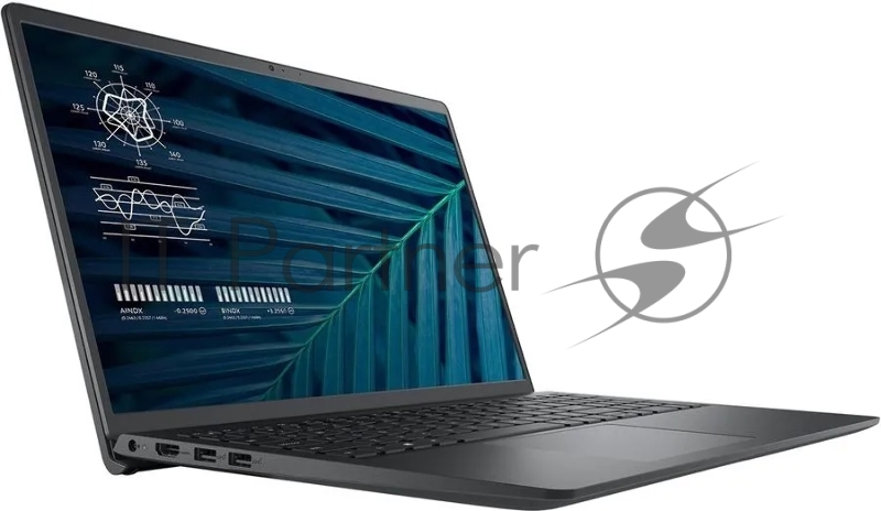 Ноутбук 15.6 FHD Dell Vostro 3510 black (Core i7 1165G7/8Gb/512Gb SSD/MX350 2Gb/noOS) ((210-AZZU))