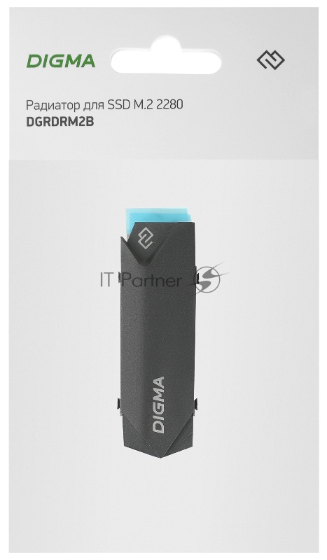 Радиатор Digma для SSD DGRDRM2B металл
