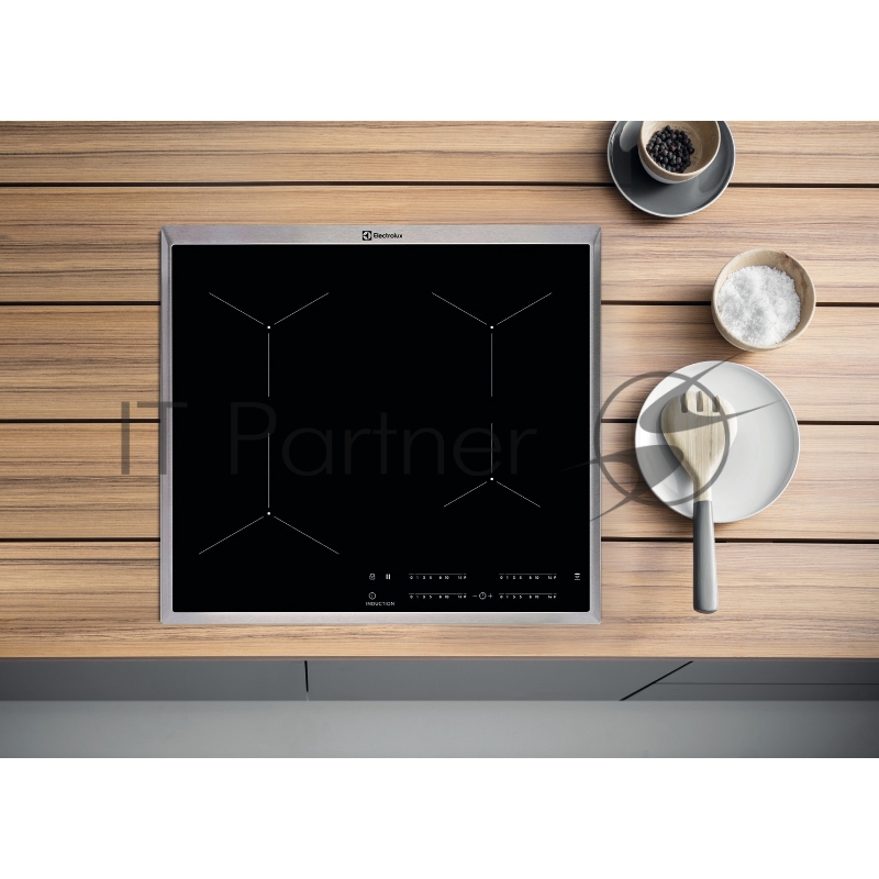 Индукционная варочная поверхность Electrolux EIT60443X черный