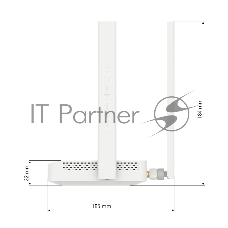 Роутер беспроводной Runner 4G (KN-2211) с модемом 4G, Mesh Wi-Fi N300 и 4-портовым Smart-коммутатором
