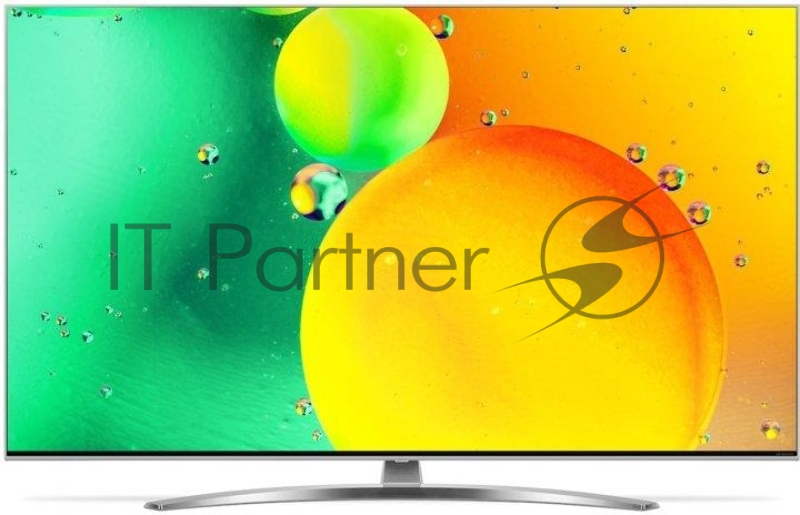 Телевизор LG 55 55NANO786QA.ARUB серебристый 4K Ultra HD 60Hz DVB-T DVB-T2 DVB-C DVB-S DVB-S2 USB WiFi Smart TV (RUS)