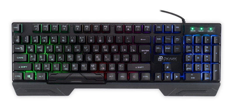 Клавиатура Оклик 709G черный (1788144)