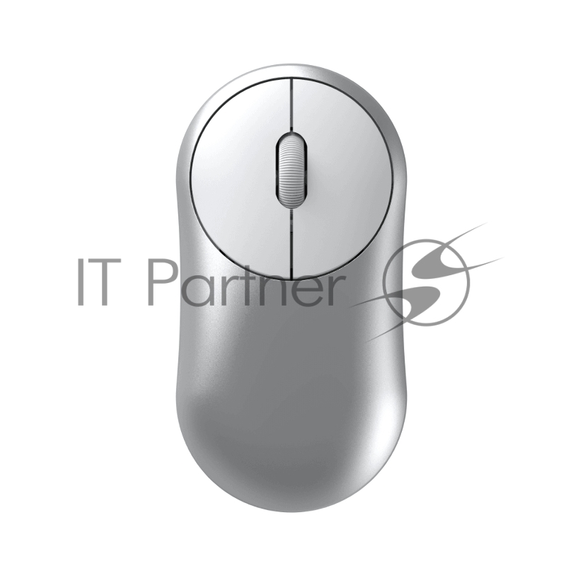 Мышь беспроводная Dareu LM166D Silver (серебристый), DPI 1200, ресивер 2.4GHz+BT, размер 109x56x32мм