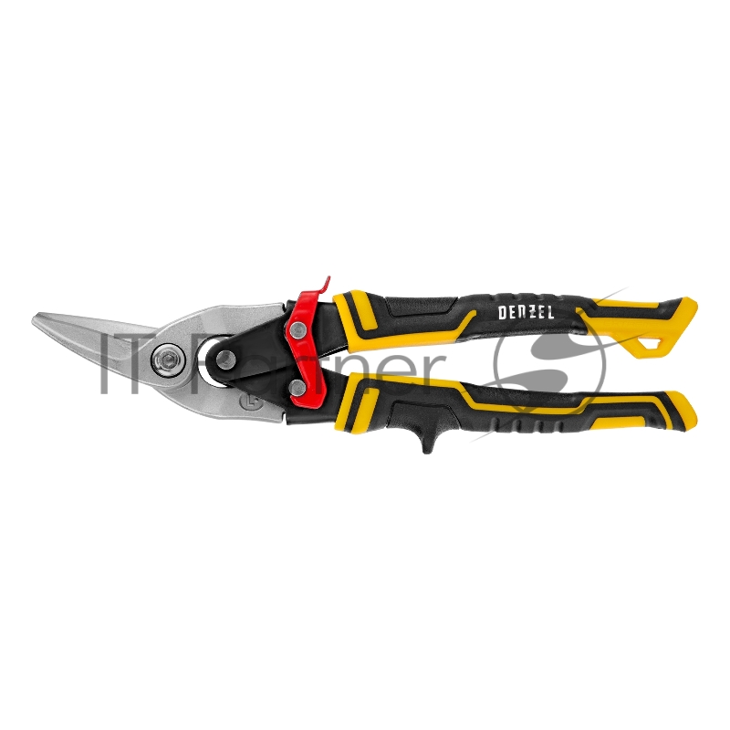 Ножницы по металлу,270мм, прямой и левый рез,сталь-СrMo, трехкомп.рук-ки // Denzel