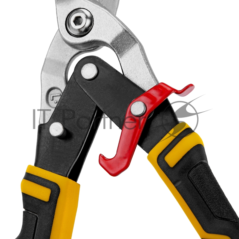 Ножницы по металлу,270мм, прямой и левый рез,сталь-СrMo, трехкомп.рук-ки // Denzel