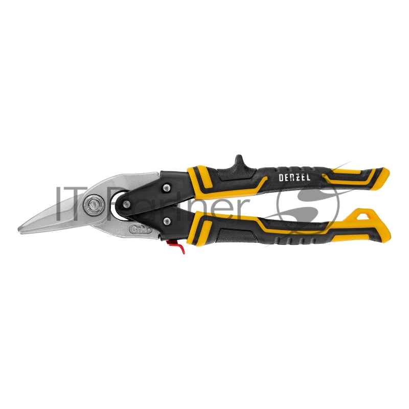 Ножницы по металлу,270мм, прямой и левый рез,сталь-СrMo, трехкомп.рук-ки // Denzel