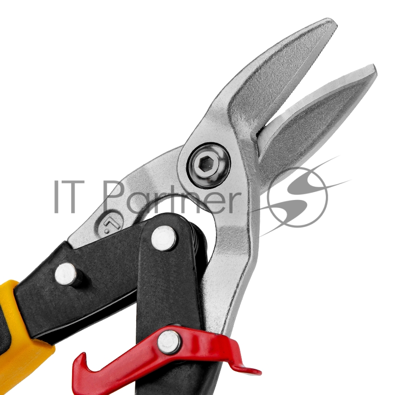 Ножницы по металлу,270мм, прямой и левый рез,сталь-СrMo, трехкомп.рук-ки // Denzel