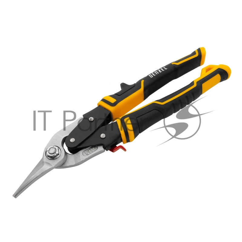 Ножницы по металлу,270мм, прямой и левый рез,сталь-СrMo, трехкомп.рук-ки // Denzel