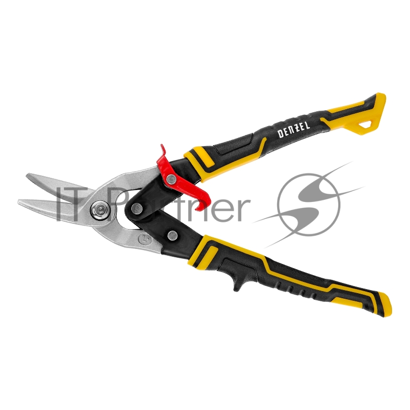 Ножницы по металлу,270мм, прямой и левый рез,сталь-СrMo, трехкомп.рук-ки // Denzel