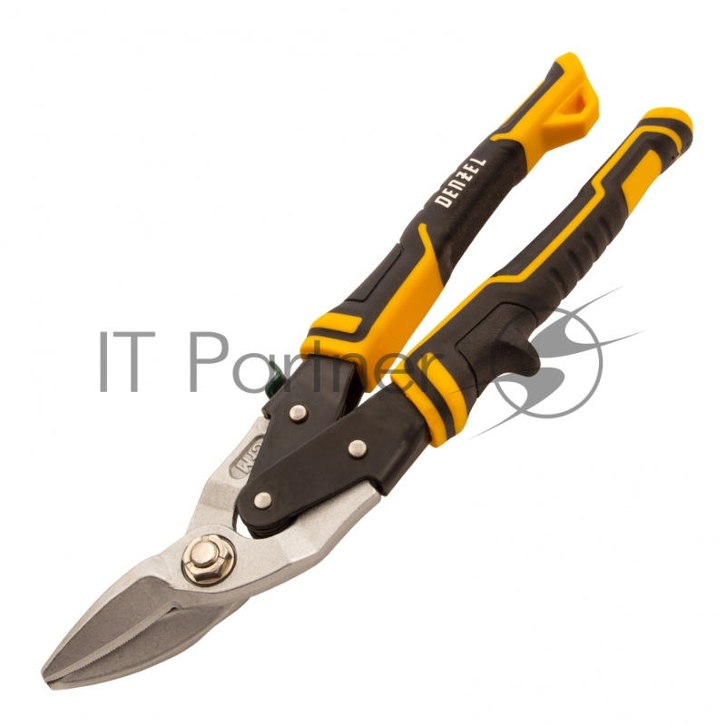 Ножницы по металлу,270мм, прямой и правый рез,сталь-СrMo, трехкомп.рук-ки // Denzel