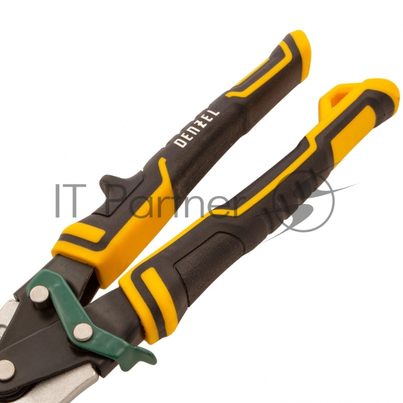 Ножницы по металлу,270мм, прямой и правый рез,сталь-СrMo, трехкомп.рук-ки // Denzel