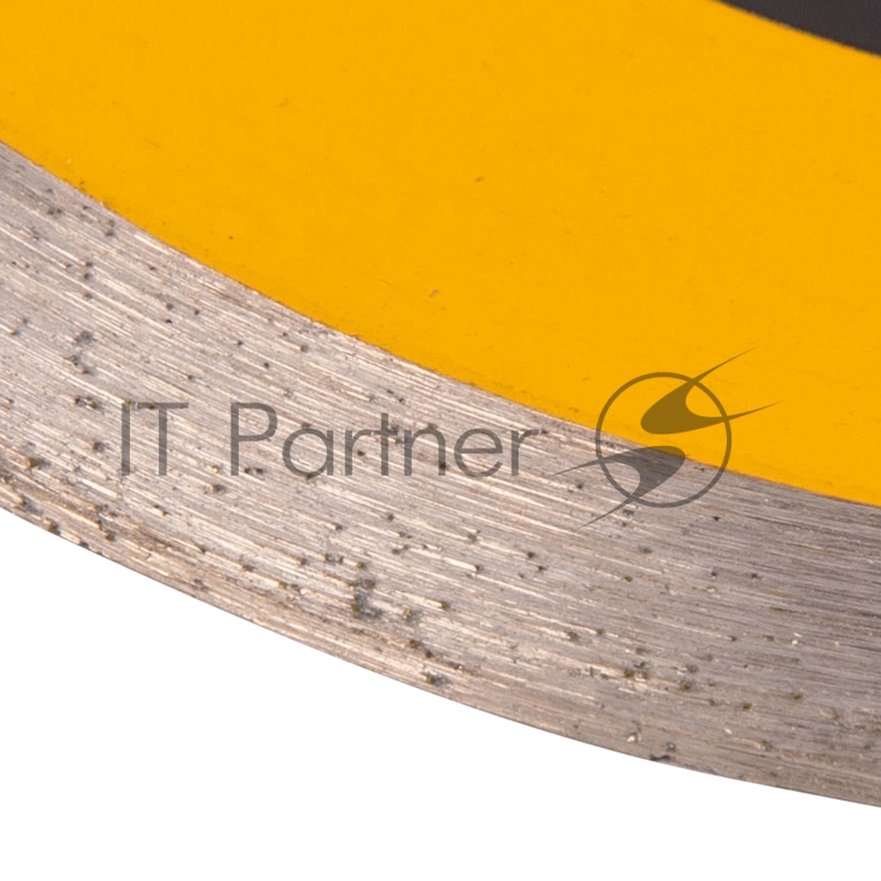 Диск алмазный отрезной 125 х 22,2 мм, сплошной, супертонкий, горячий пресс, мокрое резание// Denzel