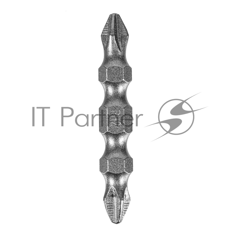 Набор бит двухстор., PH2-PH2х45 мм, сталь S2, 10шт.// Denzel