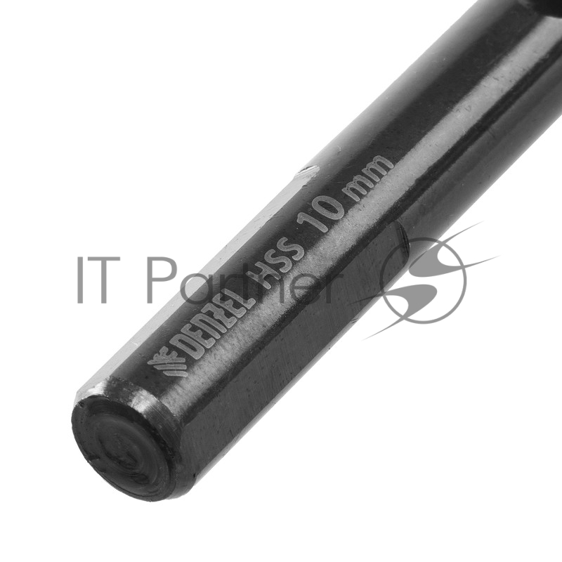 Сверло по металлу, 10 мм, HSS-Tin, Golden Tip, 8 шт.// Denzel