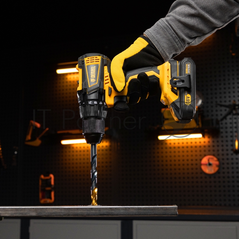 Сверло по металлу, 11 мм, HSS-Tin, Golden Tip, 6 шт.// Denzel