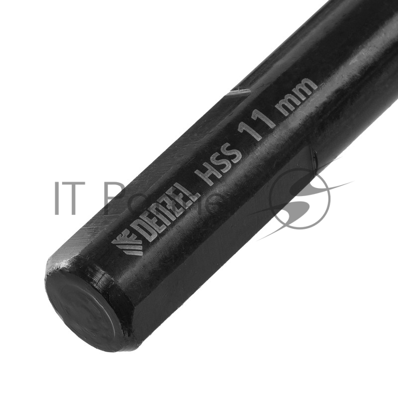 Сверло по металлу, 11 мм, HSS-Tin, Golden Tip, 6 шт.// Denzel