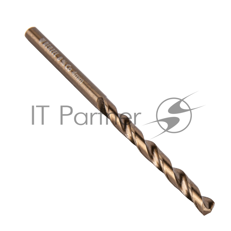 Сверло по металлу, 4 мм, HSS Co-8%// Denzel