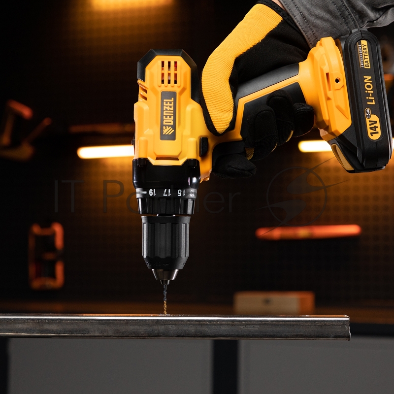 Сверло по металлу, 2,5 мм, HSS-Tin, Golden Tip, 10 шт.// Denzel