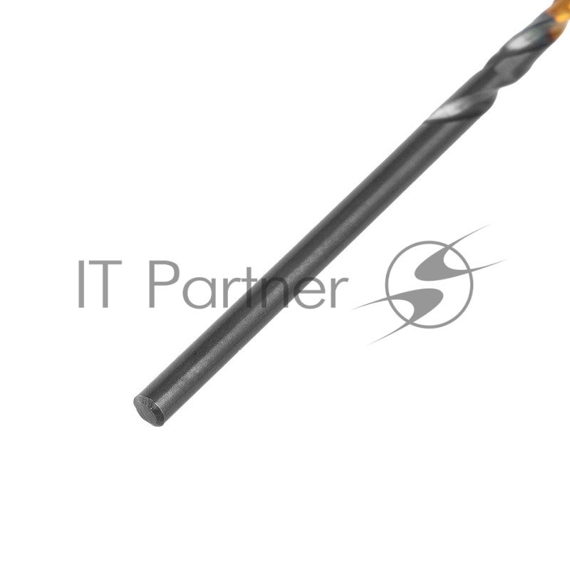 Сверло по металлу, 2 мм, HSS-Tin, Golden Tip, 10 шт.// Denzel