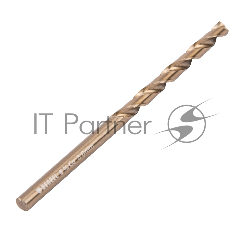 Сверло по металлу, 3,8 мм, HSS Co-8%// Denzel