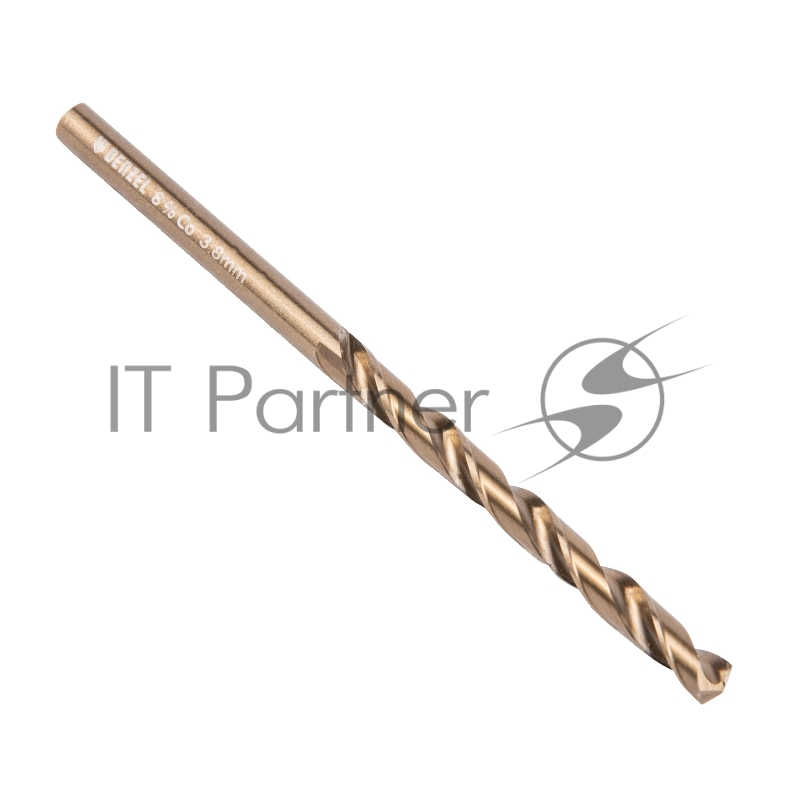 Сверло по металлу, 3,8 мм, HSS Co-8%// Denzel