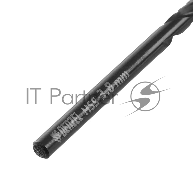 Сверло по металлу, 3,8 мм, HSS-Tin, Golden Tip, 10 шт.// Denzel