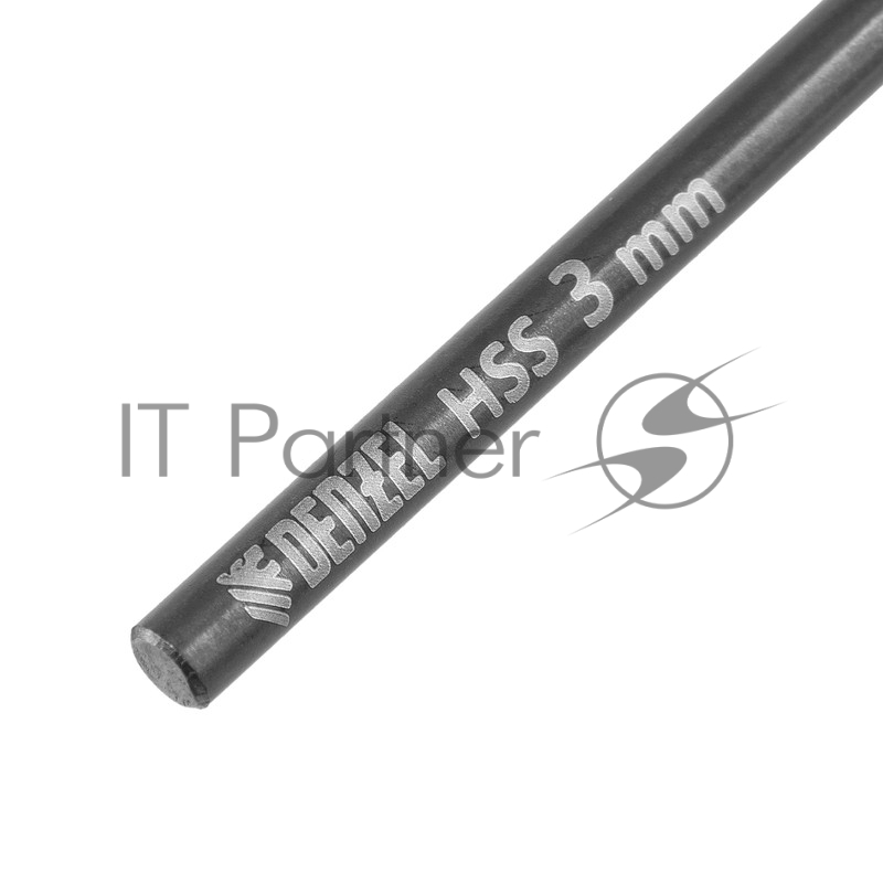 Сверло по металлу, 3 мм, HSS-Tin, Golden Tip, 10 шт.// Denzel