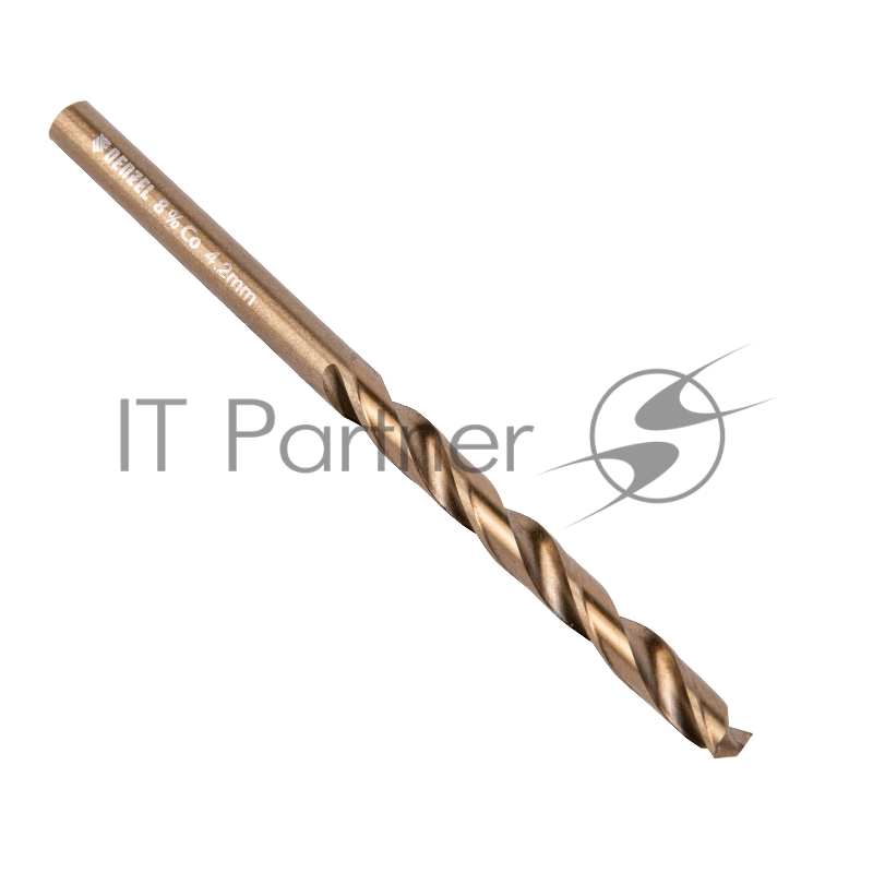 Сверло по металлу, 4,2 мм, HSS Co-8%// Denzel