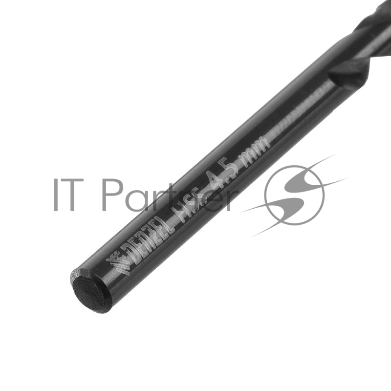 Сверло по металлу, 4,5 мм, HSS-Tin, Golden Tip, 10 шт.// Denzel