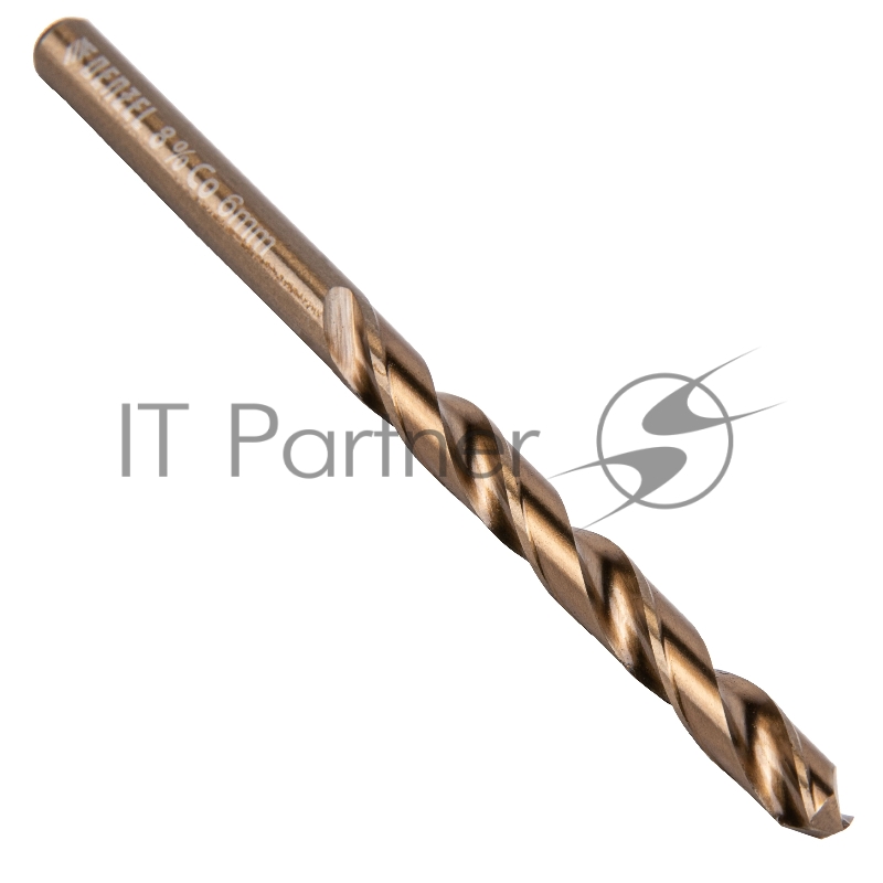 Сверло по металлу, 6 мм, HSS Co-8%// Denzel