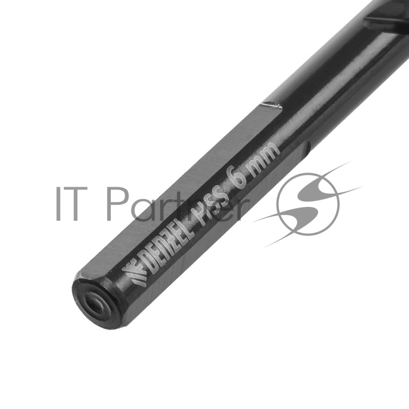 Сверло по металлу, 6 мм, HSS-Tin, Golden Tip, 10 шт.// Denzel