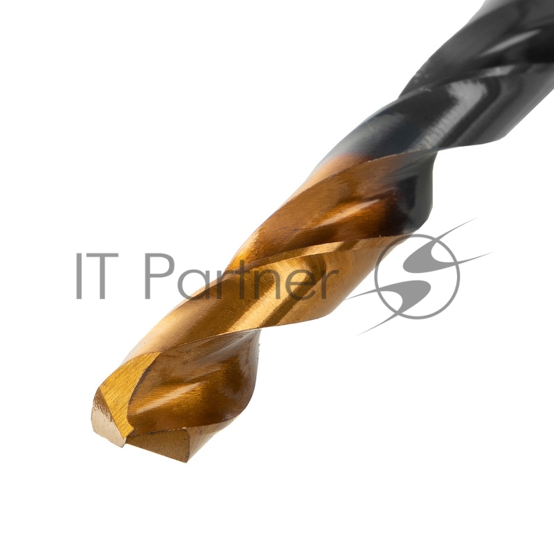 Сверло по металлу, 7,5 мм, HSS-Tin, Golden Tip, 8 шт.// Denzel