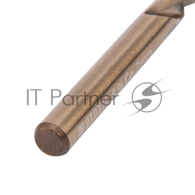 Сверло по металлу, 7 мм, HSS Co-8%// Denzel