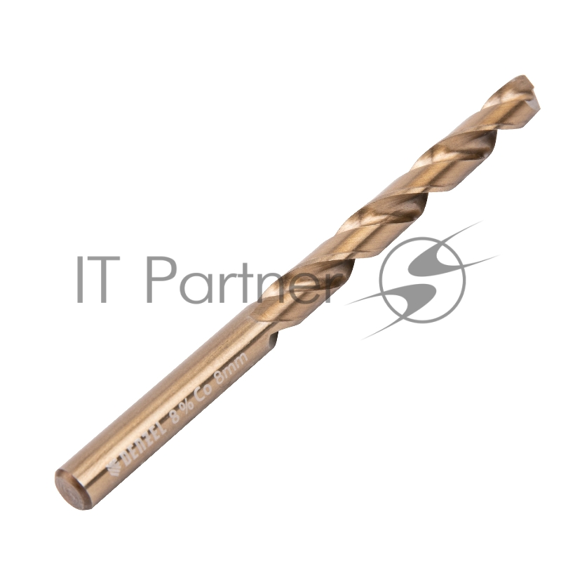 Сверло по металлу, 8 мм, HSS Co-8%// Denzel