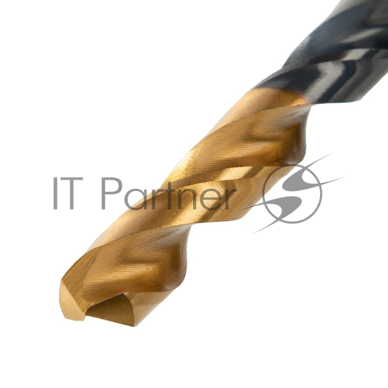 Сверло по металлу, 8 мм, HSS-Tin, Golden Tip, 8 шт.// Denzel