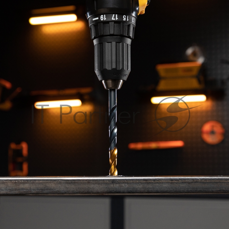 Сверло по металлу, 8 мм, HSS-Tin, Golden Tip, 8 шт.// Denzel