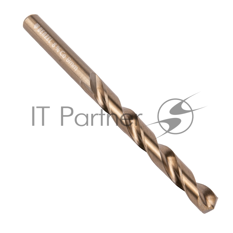 Сверло по металлу, 9 мм, HSS Co-8%// Denzel