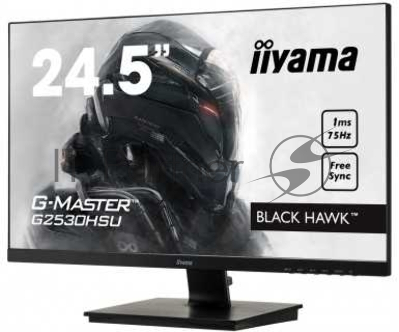Монитор Iiyama 24.5 G-Master G2530HSU-B1 черный TN LED 1ms 16:9 HDMI M/M матовая 250cd 170гр/160гр