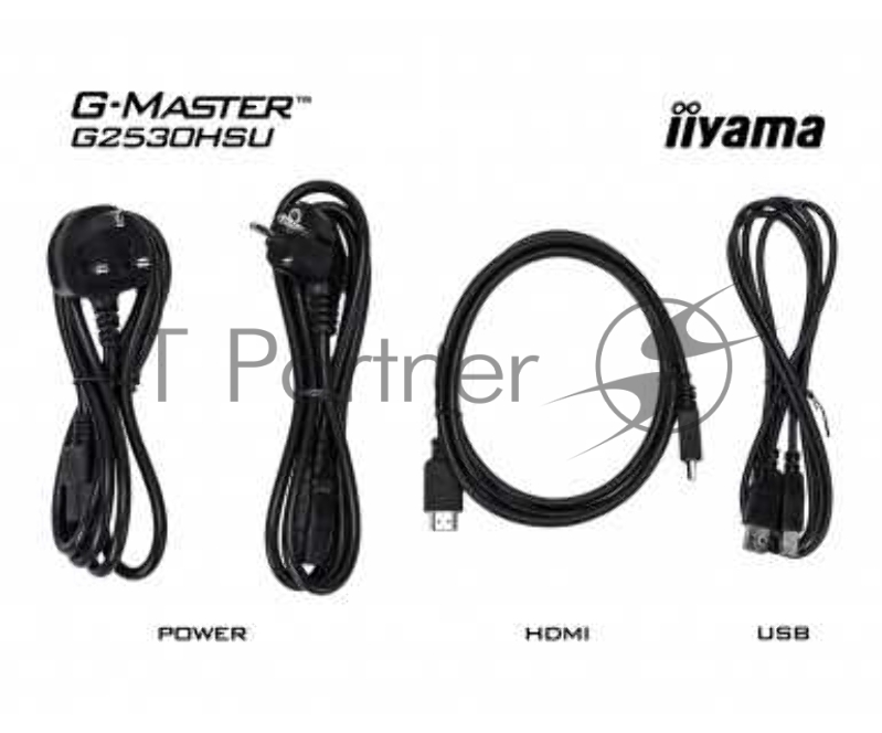 Монитор Iiyama 24.5 G-Master G2530HSU-B1 черный TN LED 1ms 16:9 HDMI M/M матовая 250cd 170гр/160гр
