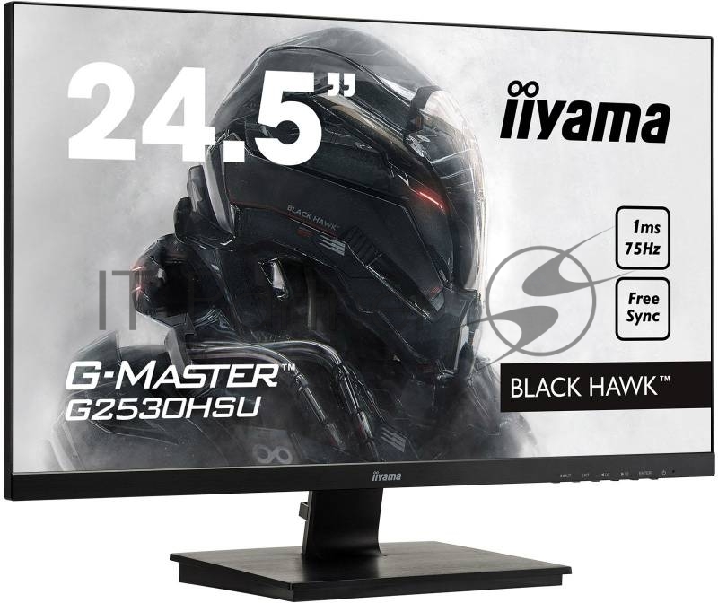 Монитор Iiyama 24.5 G-Master G2530HSU-B1 черный TN LED 1ms 16:9 HDMI M/M матовая 250cd 170гр/160гр