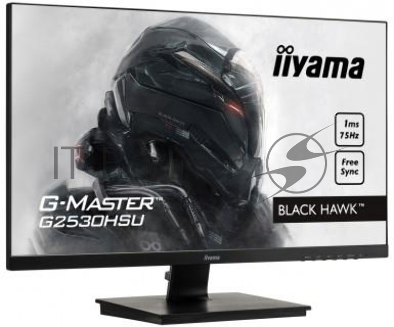 Монитор Iiyama 24.5 G-Master G2530HSU-B1 черный TN LED 1ms 16:9 HDMI M/M матовая 250cd 170гр/160гр