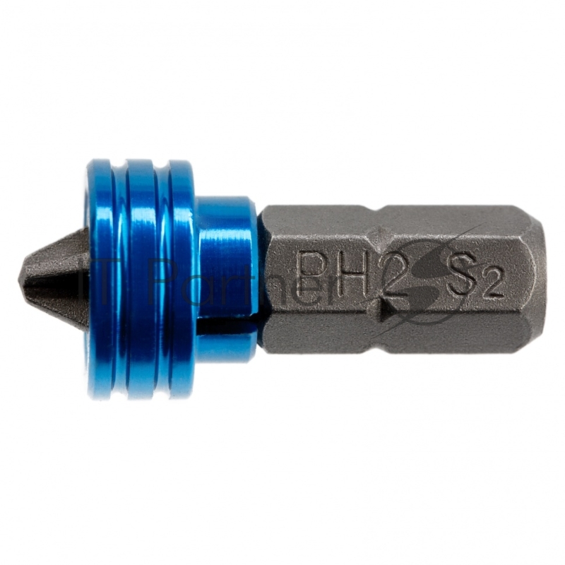 Бита PH2x25 мм с ограничителем и магнитом, для ГКЛ, S2// Gross