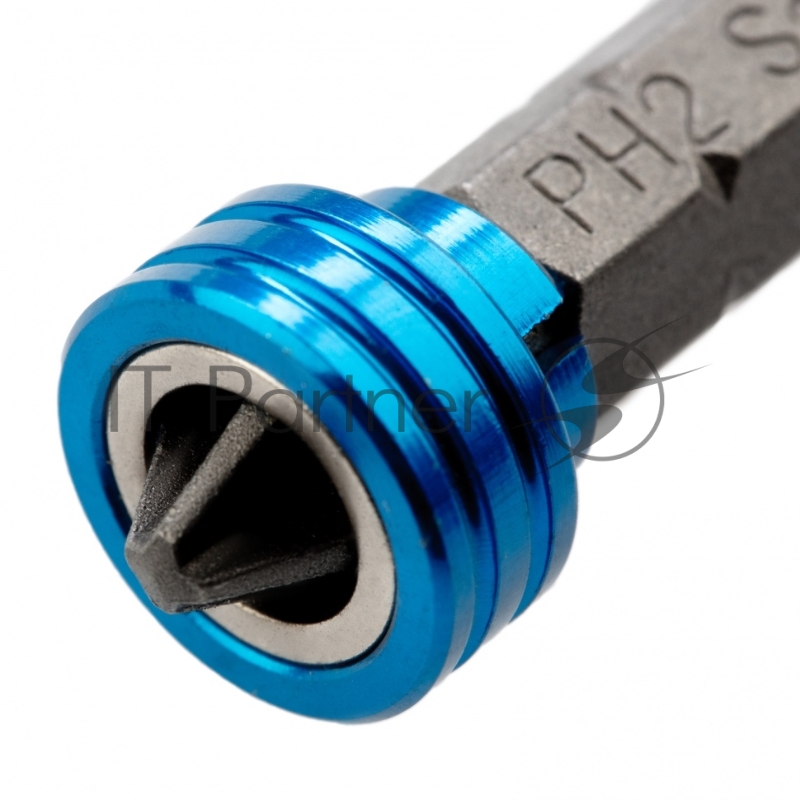 Бита PH2x25 мм с ограничителем и магнитом, для ГКЛ, S2// Gross