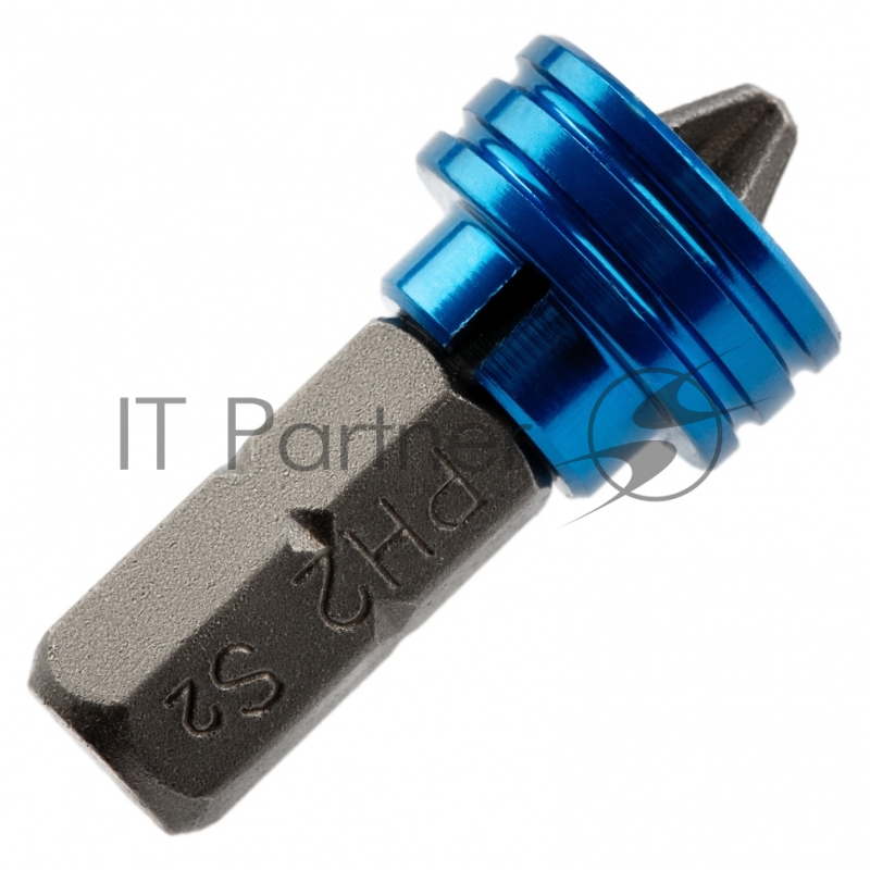 Бита PH2x25 мм с ограничителем и магнитом, для ГКЛ, S2// Gross