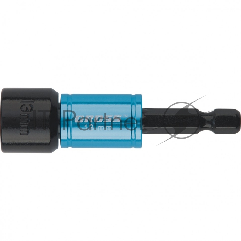 Бита с торцевой головкой, магнит, Nut-Driver, 13 мм, S2// Gross