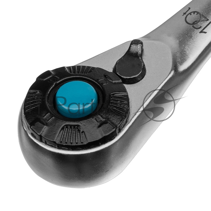 Набор торцевых головок, трещотка 120 зубьев, 12 предметов, 1/4, CrV// Gross