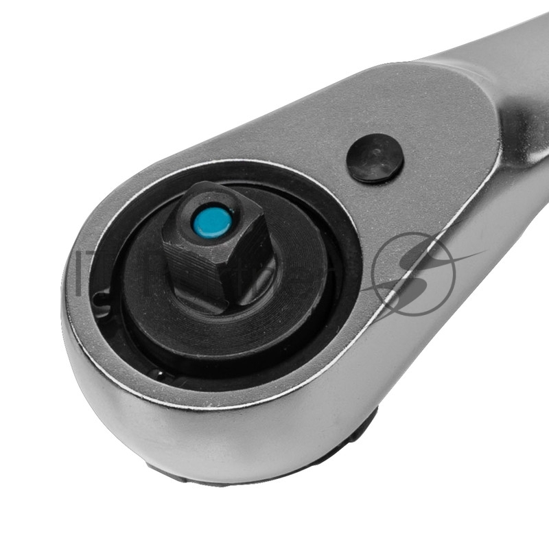 Набор торцевых головок, трещотка 120 зубьев, 12 предметов, 1/4, CrV// Gross