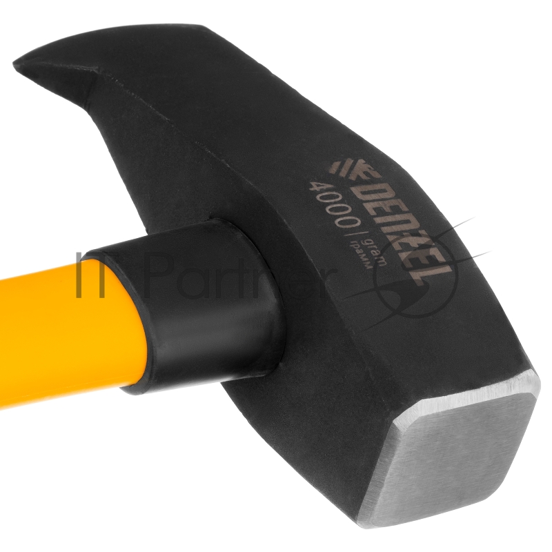 Колун-кувалда 4000 г, кованая, фибергласовая рукоятка c TPR покрытием, 880 мм // Denzel