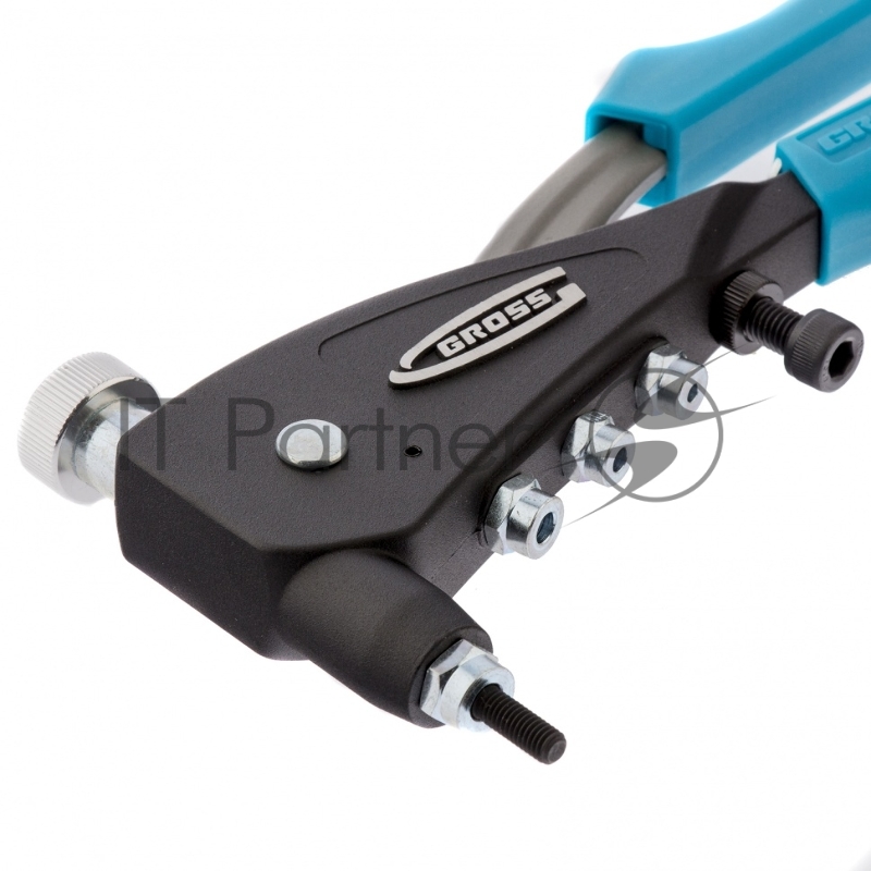 Заклепочник ручной, для резьбовых заклепок, заклепки М3, М4, М5, M6// Gross