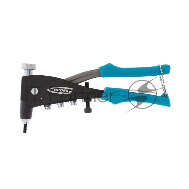 Заклепочник ручной, для резьбовых заклепок, заклепки М3, М4, М5, M6// Gross